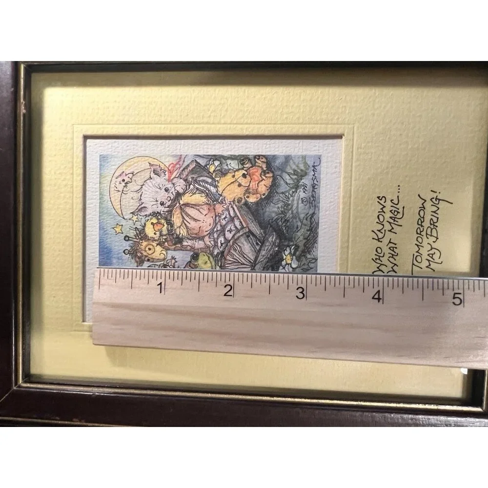 Jody Bergsma Vintage Lithographs Limited Edition 1981 1982 Lot of 2‎